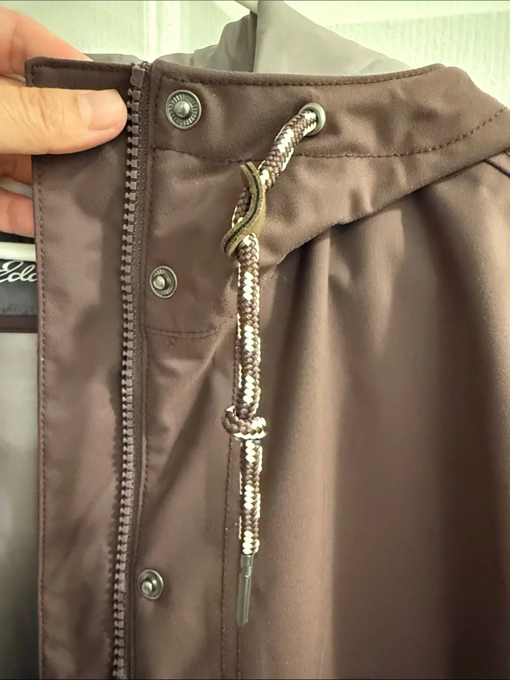 Eddie Bauer Women's Aubergine Charly Utility Rain Jacket - Picture 5 of 9